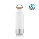 Globe AVERSA - Hans Larsen RCS Recycled Stainless Steel Insulated Water Bottle - White